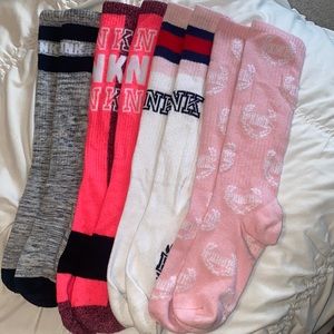 PINK Victoria’s Secret tall socks 🧦